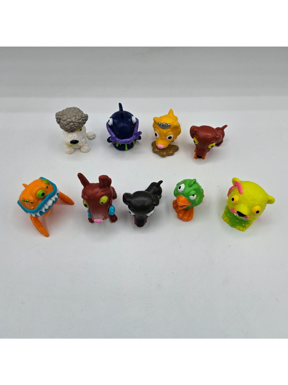 Lot of 9 Moose Toys Uggly's Pet Shop Figures Ugglys Ugly Ugliest